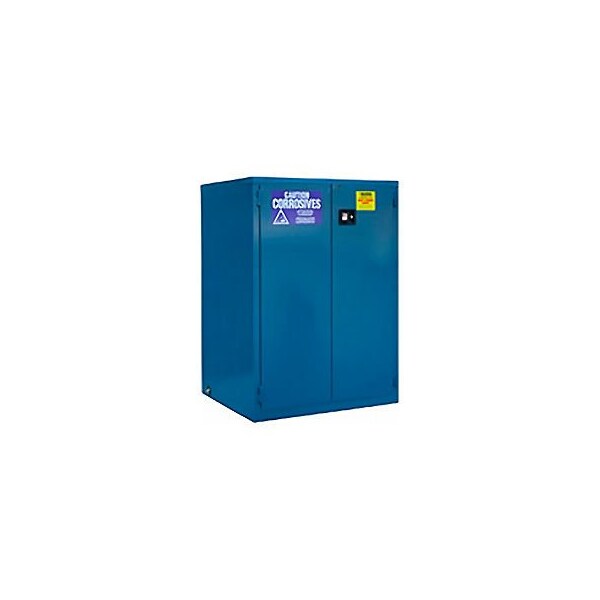 Jamco Acid Corrosive Cabinet Manual Close Double Door 60 Gallon 34Wx34Dx65H CL60BPQQ - main